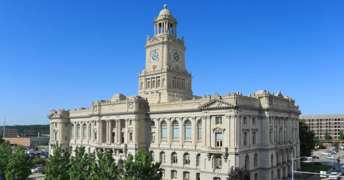 Des Moines Polk County Courthouse