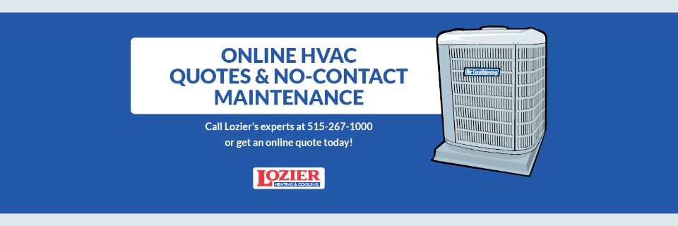 Lozier takes precautions for COVID-19 hvac deals