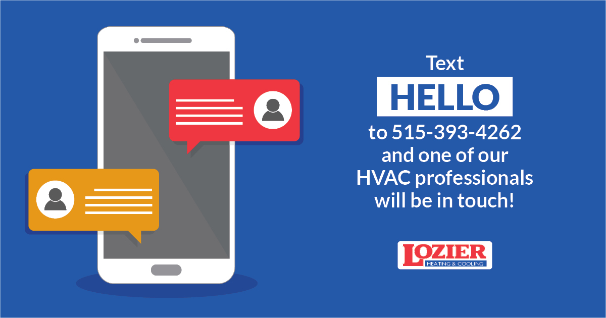 Set Up An HVAC Service Appointment with Lozier Heating & Cooling